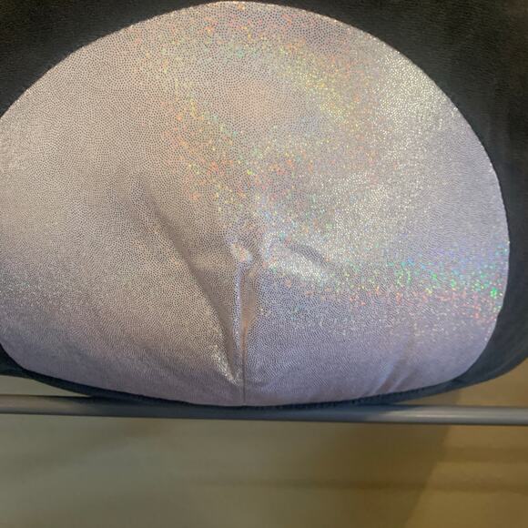 Squishmallows Halloween Squad 2021 Silver Emily Bat 16" Sparkly Wings Belly A41 - Picture 9 of 13